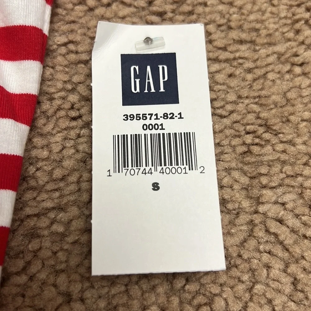 NWT Gap Red & White Strip Cami Tank Top small - Picture 2 of 7